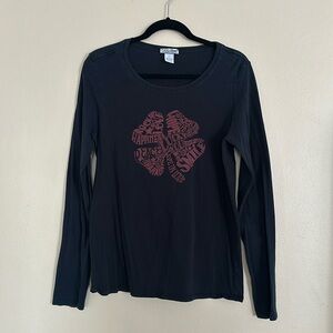Lucky brand long sleeve top, size large